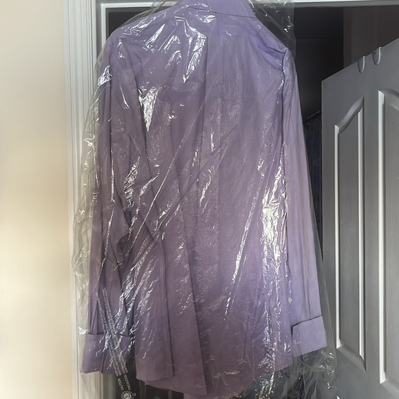 Brooks Brothers Lavender French Cuff Mens Shirt Size 16.5-35 - Picture 3 of 3